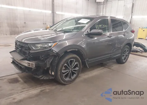 2021 Honda Cr-V Awd Ex-L z USA, uszkodzony, nr VIN 7FARW2H81ME015226